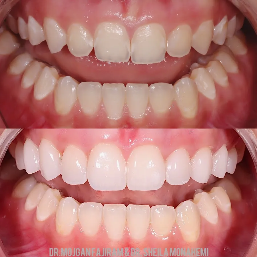 Close-up clinical dental care environment